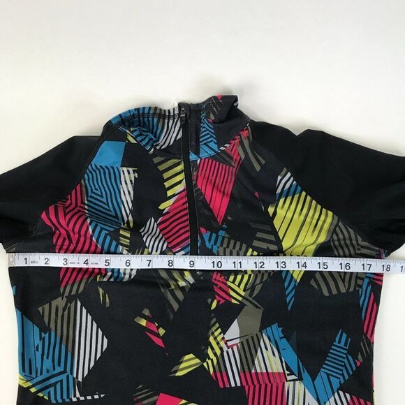 Lole 1/4 Zip Pullover Women's Medium Stretch Geometric Print Athletic Active - Picture 7 of 11